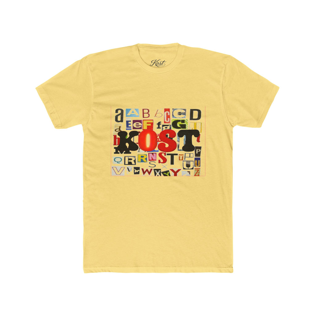 Alphabet Typography Ghost Tee