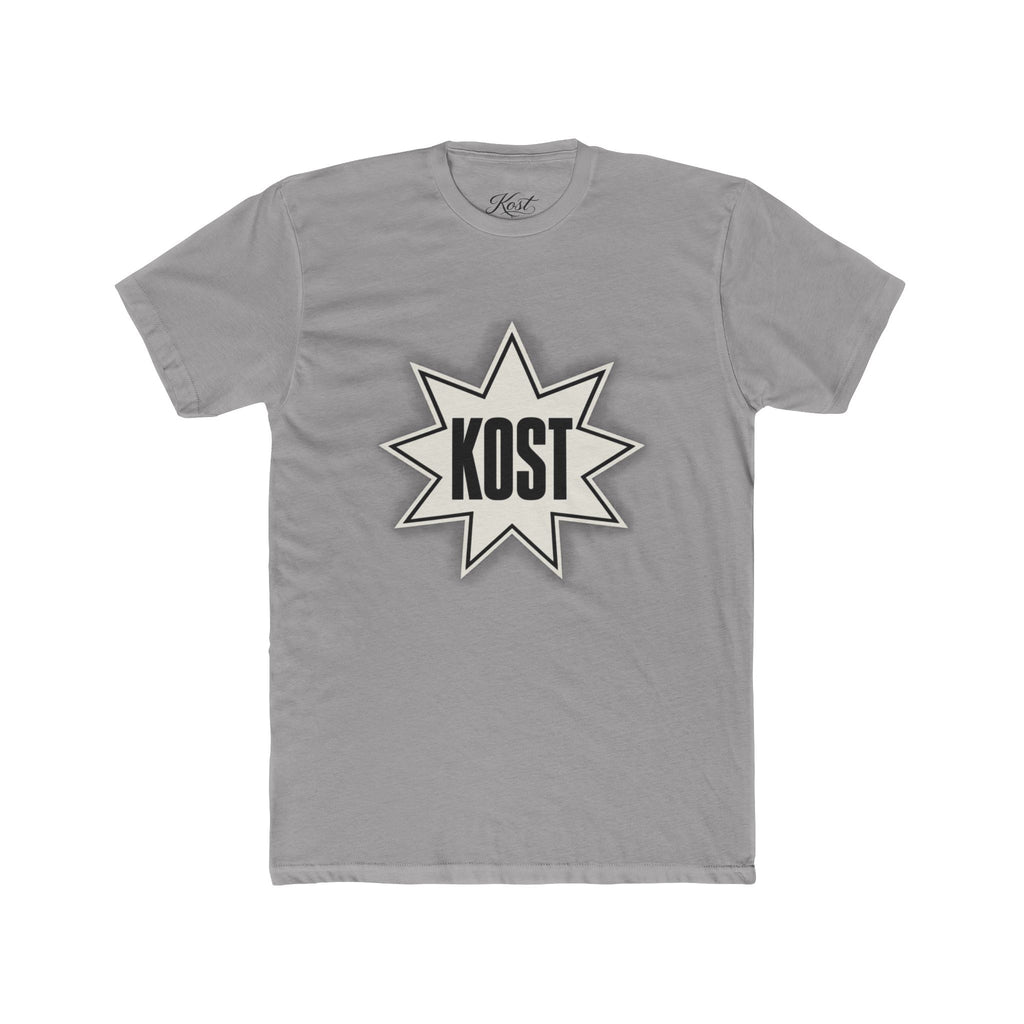 KOST Starburst Logo Tee — Vintage-Inspired Graphic Cotton T-Shirt