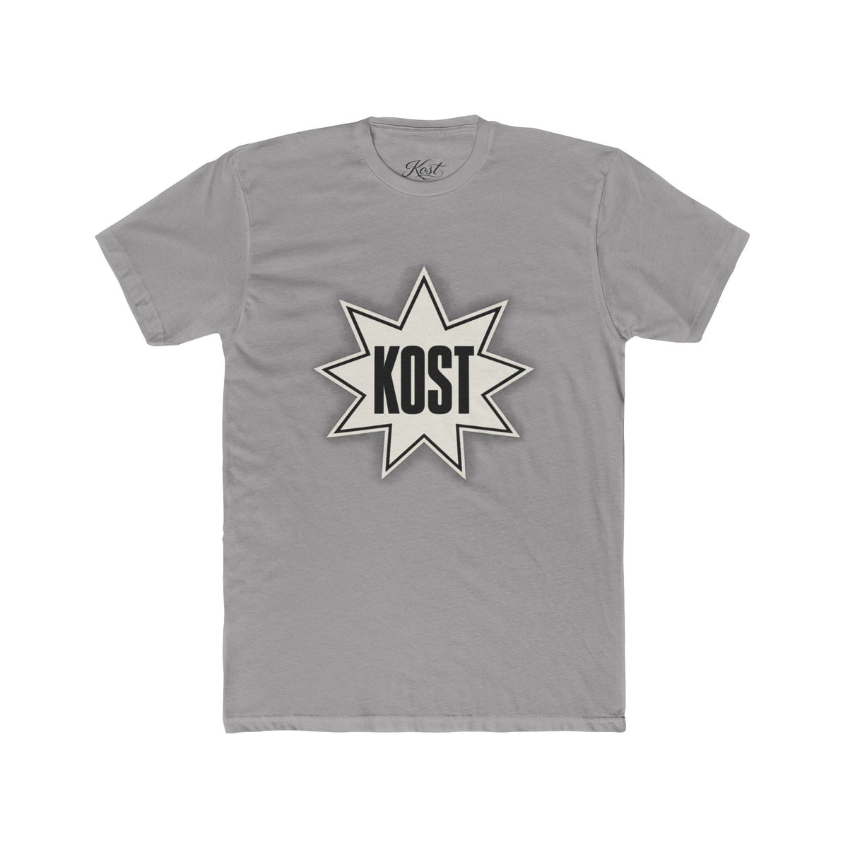 KOST Starburst Logo Tee — Vintage-Inspired Graphic Cotton T-Shirt