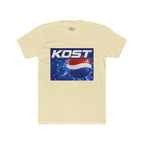 KOST Soda-Style Logo Tee — Retro Blue Pop Graphic T-Shirt