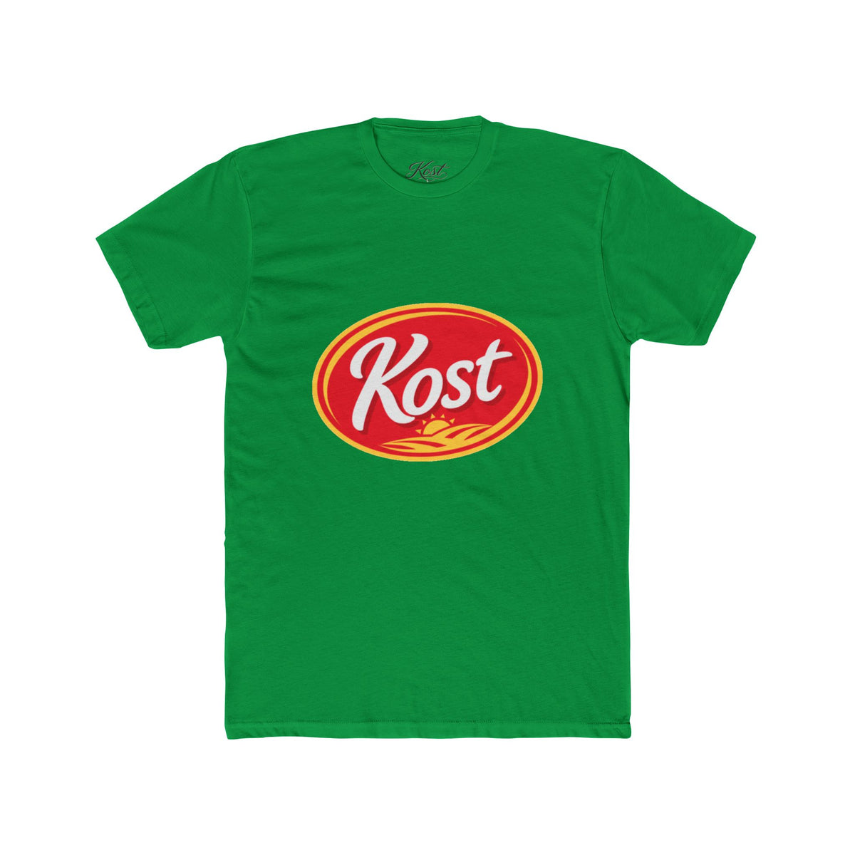 Kost Retro Logo T‑Shirt — Vintage Red Oval Graphic Tee