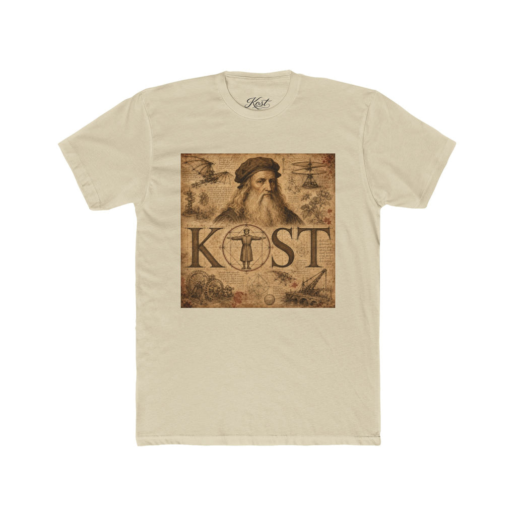 Leonardo Inspired 'KOST' Vintage Art Tee
