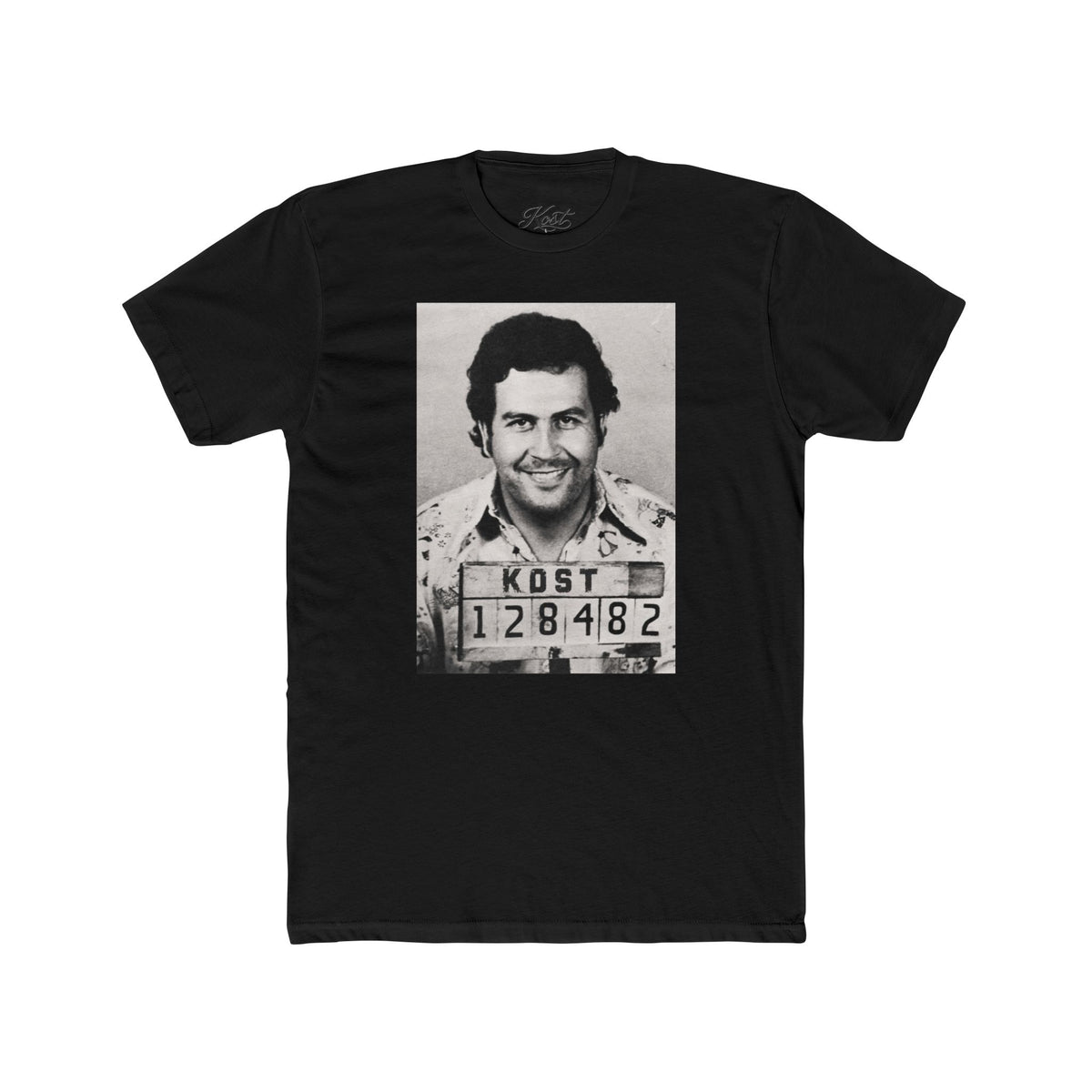 Graphic Crew Tee with Vintage Mugshot Photo