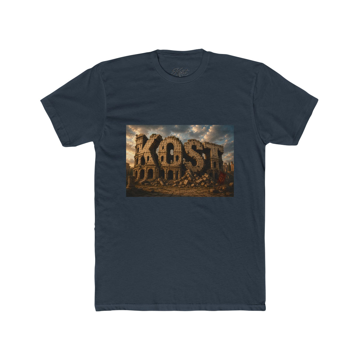 KOST Ruins Graphic Tee — Vintage Apocalyptic Urban Art T-Shirt
