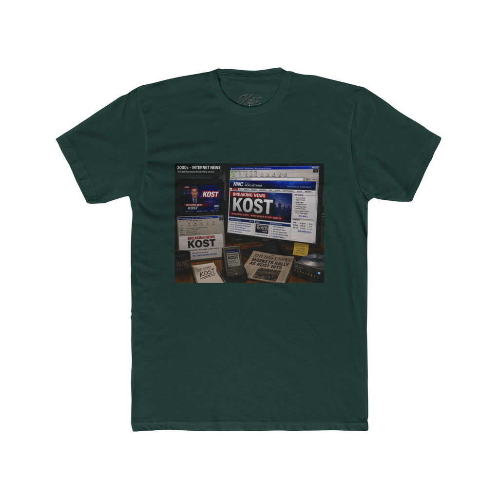 KOST Radio Collage Tee — Vintage Music Station Graphic T‑Shirt