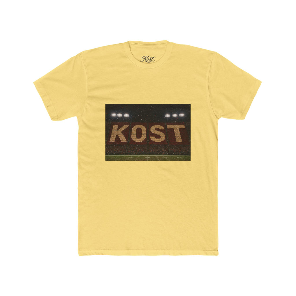 KOST Stadium Lights Graphic Tee — Vintage Sports Field Logo T-Shirt