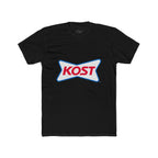 KOST Logo Tee — Retro Red & Blue Graphic T-Shirt