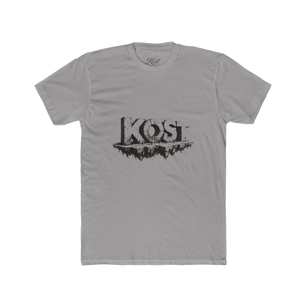 Kost Logo Tee — Grunge Black Graphic Cotton T-Shirt