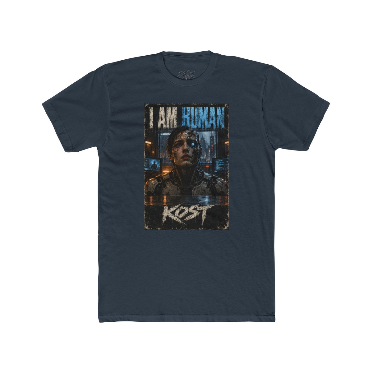 I Am Rüman Graphic Tee – Moody Urban Portrait Shirt