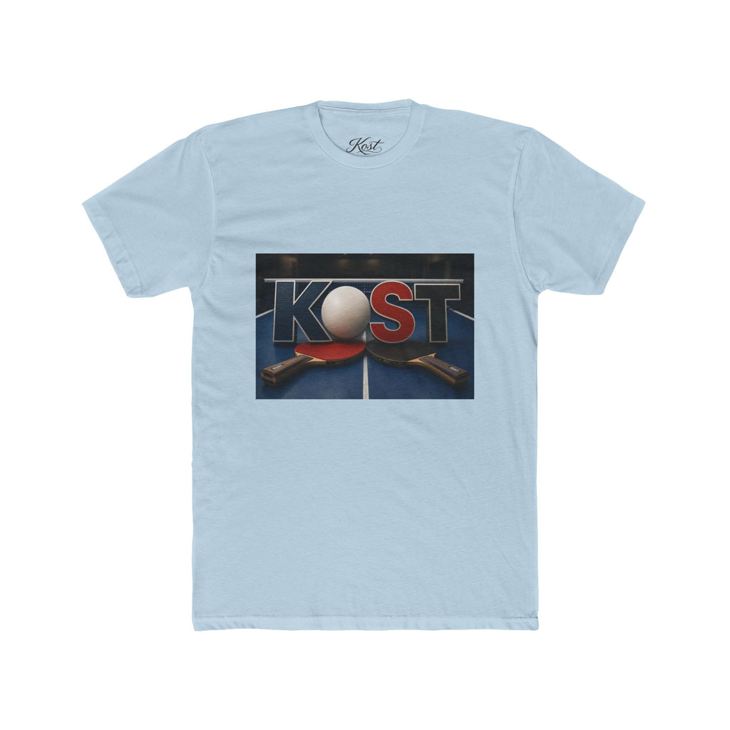 Table Tennis Crew Tee — KOST Paddle & Ball Graphic