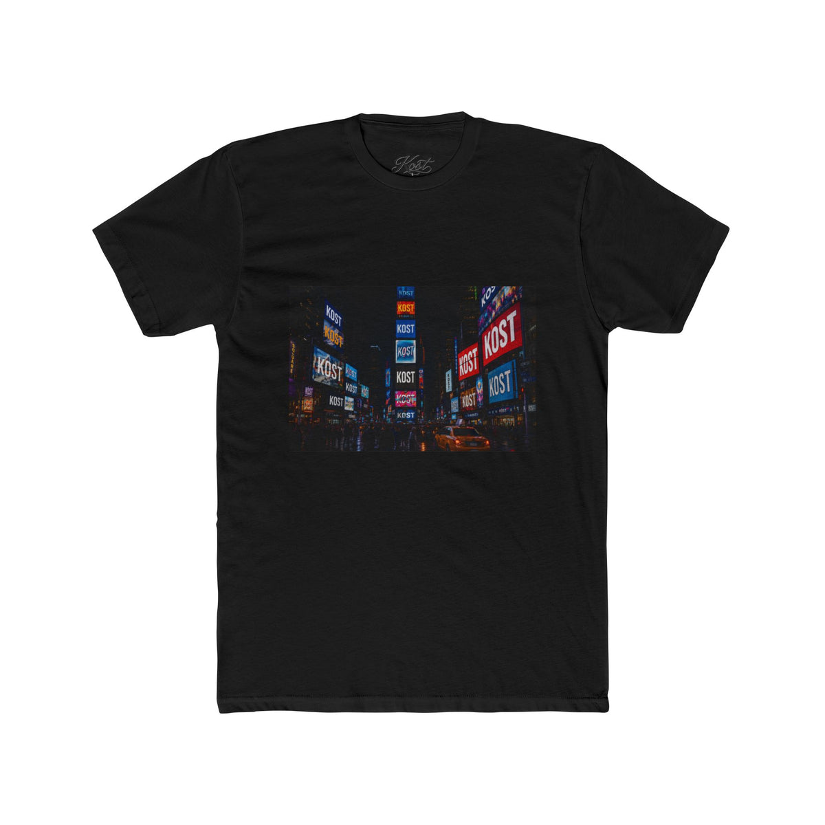 Neon City Lights T‑Shirt — Nighttime Urban Photo Tee