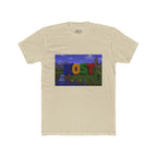KOST Minecraft-Style Graphic Tee — Colorful Block Letter Landscape Shirt
