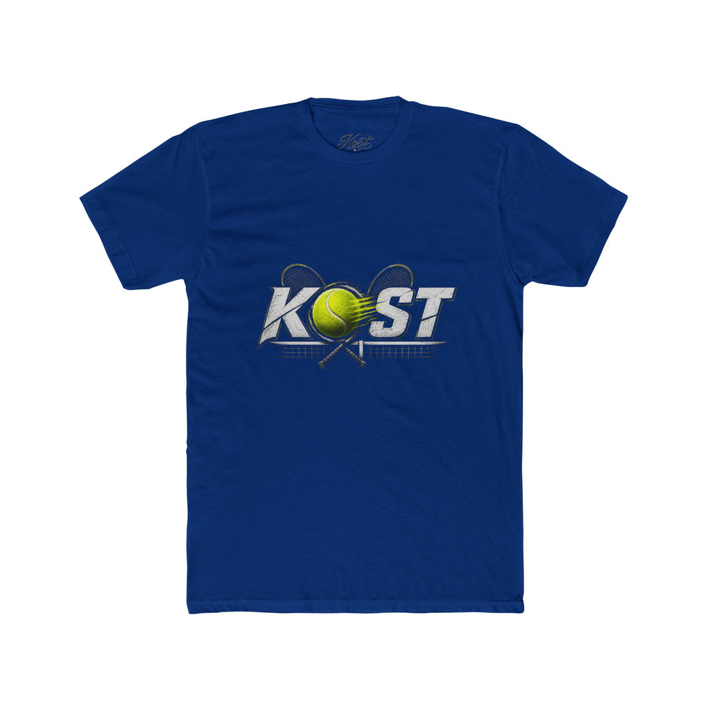 Tennis Boost Graphic Tee — Vintage Ball & Racket Sports Shirt
