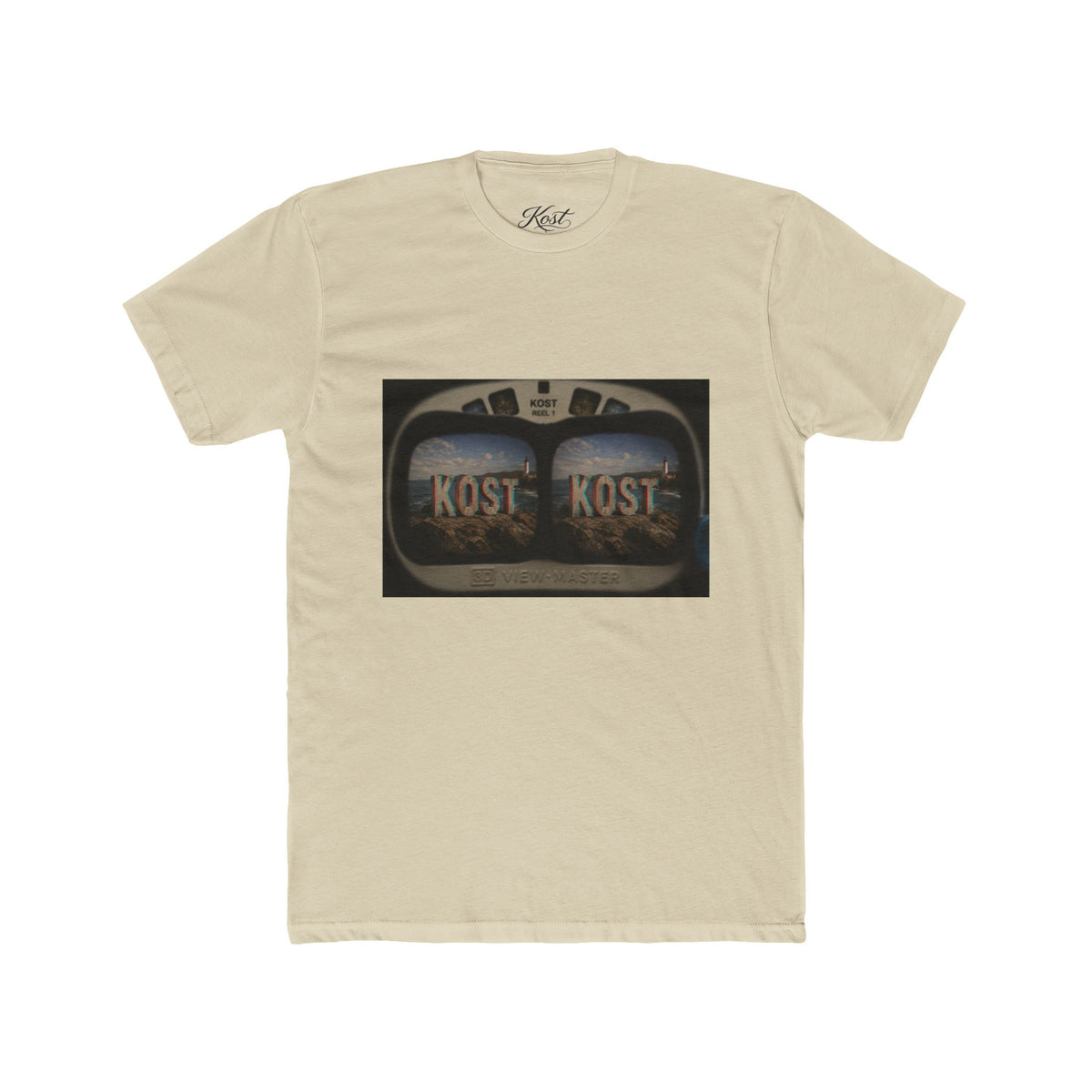 KOST Retro Stereo Tee — Vintage Radio Graphic T-Shirt