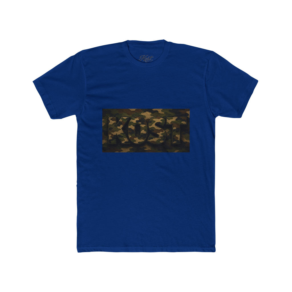 Abstract Camouflage Graphic T-Shirt