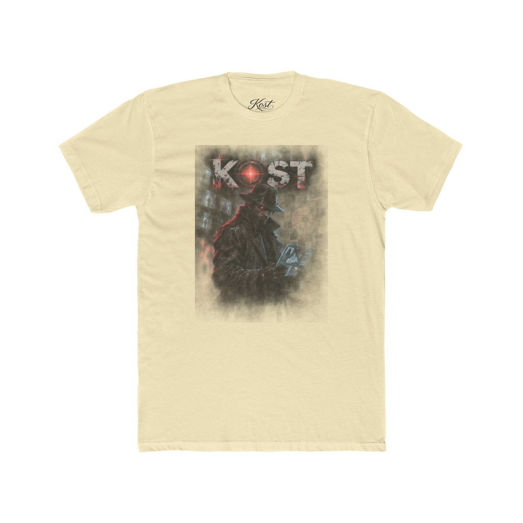 Kost Gothic Figure Tee — Dark Vaporwave Art T-Shirt