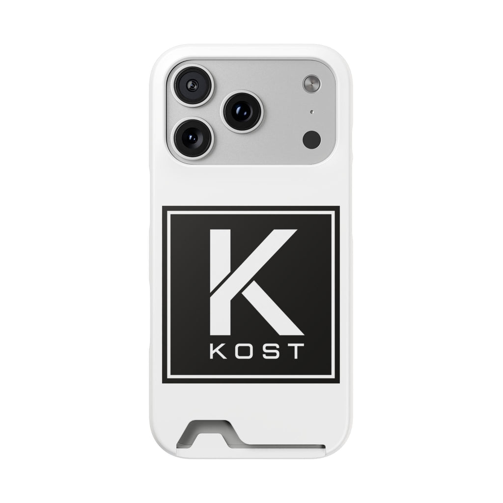 KOST Logo Phone Case with Card Holder