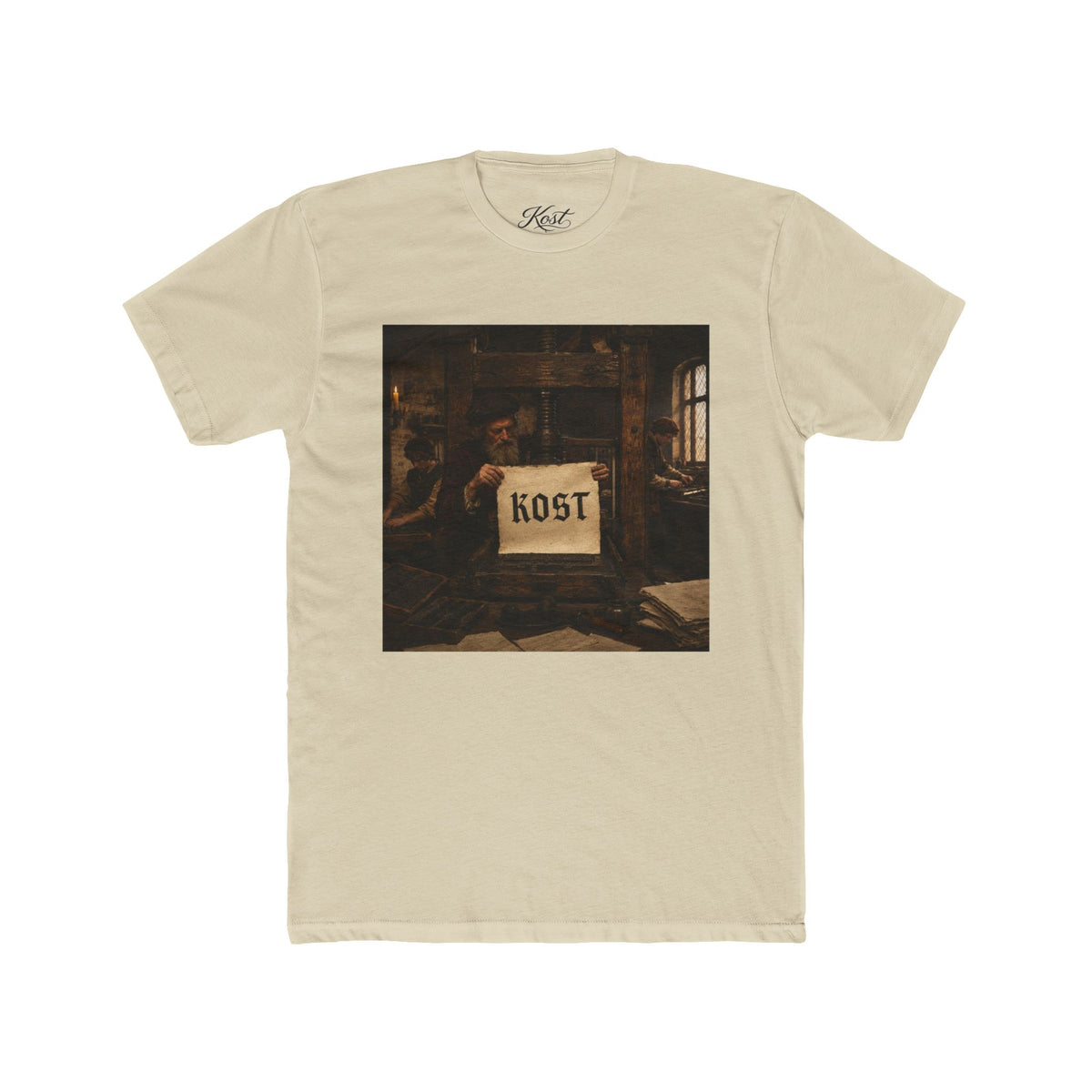Vintage Workshop Crew Tee — 'Kost' Graphic T-Shirt
