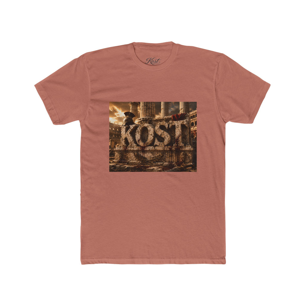 KOST Vintage Cityscape Tee — Grunge Urban Graphic T-Shirt