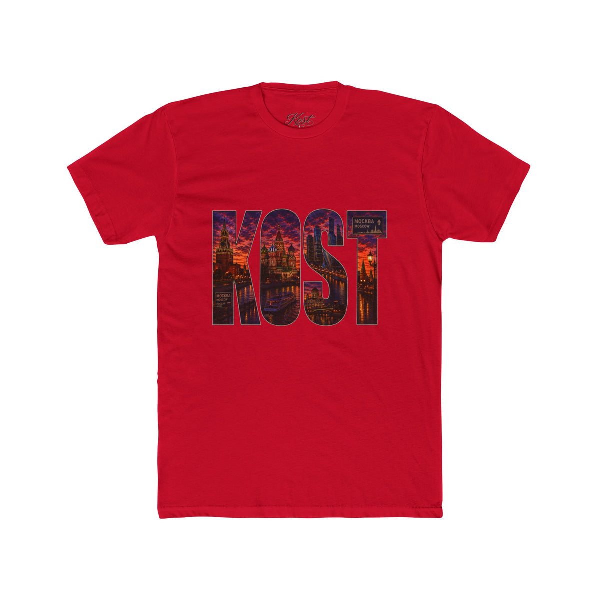 KOST Sunset Logo Tee — Graphic Crewneck T-Shirt