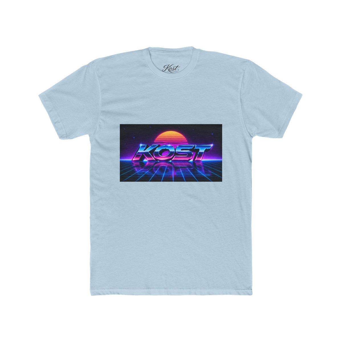 KOST Retro Neon Vaporwave Graphic T-Shirt