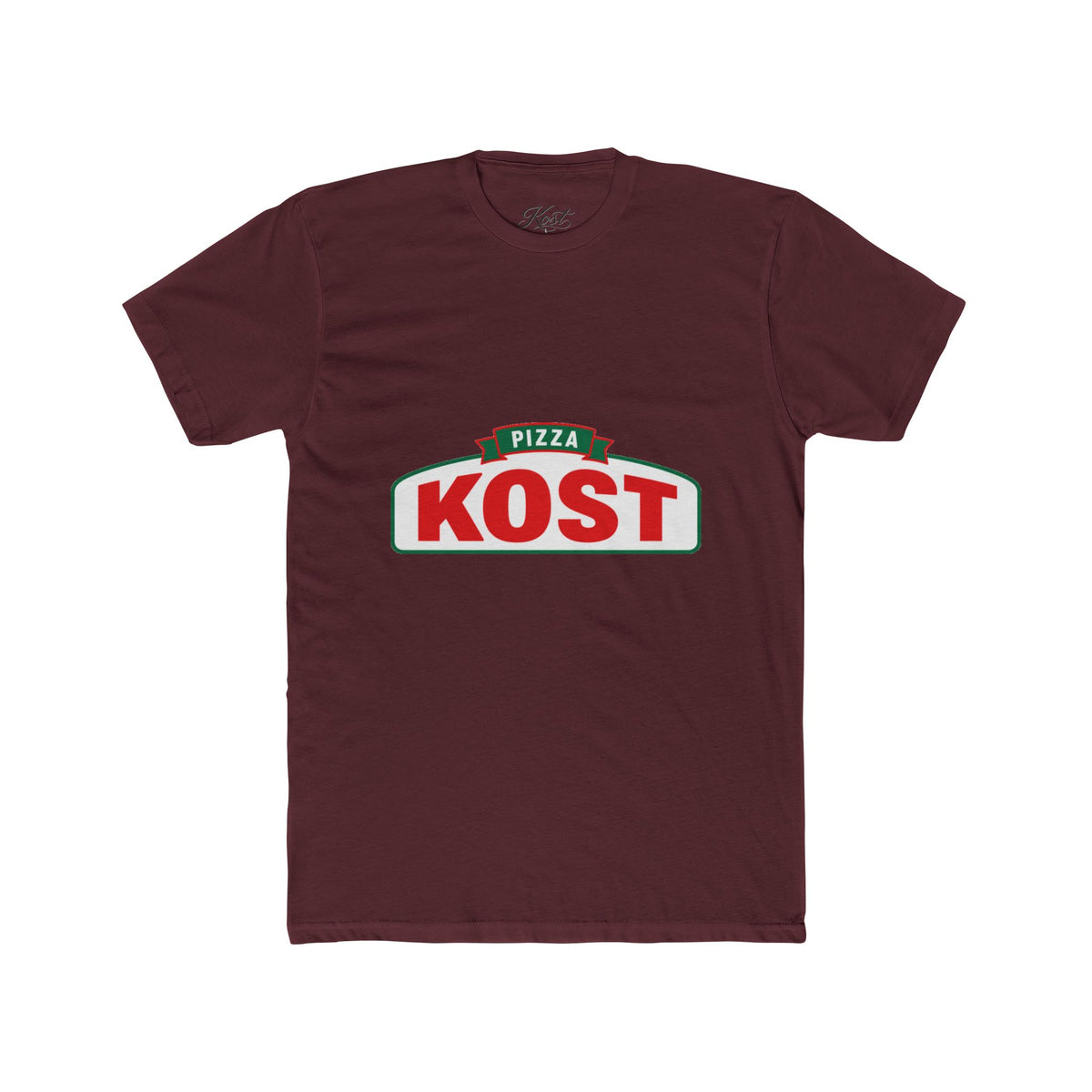 Pizza Kost Logo Tee — Vintage-Inspired Pizza Shop T-Shirt