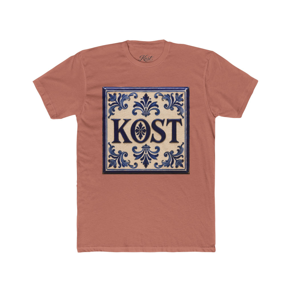 Kost Ornamental Tile Graphic Cotton T-Shirt