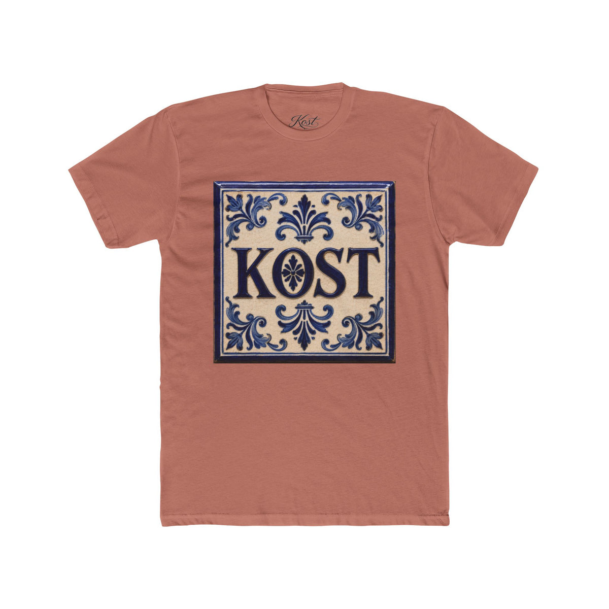 Kost Ornamental Tile Graphic Cotton T-Shirt