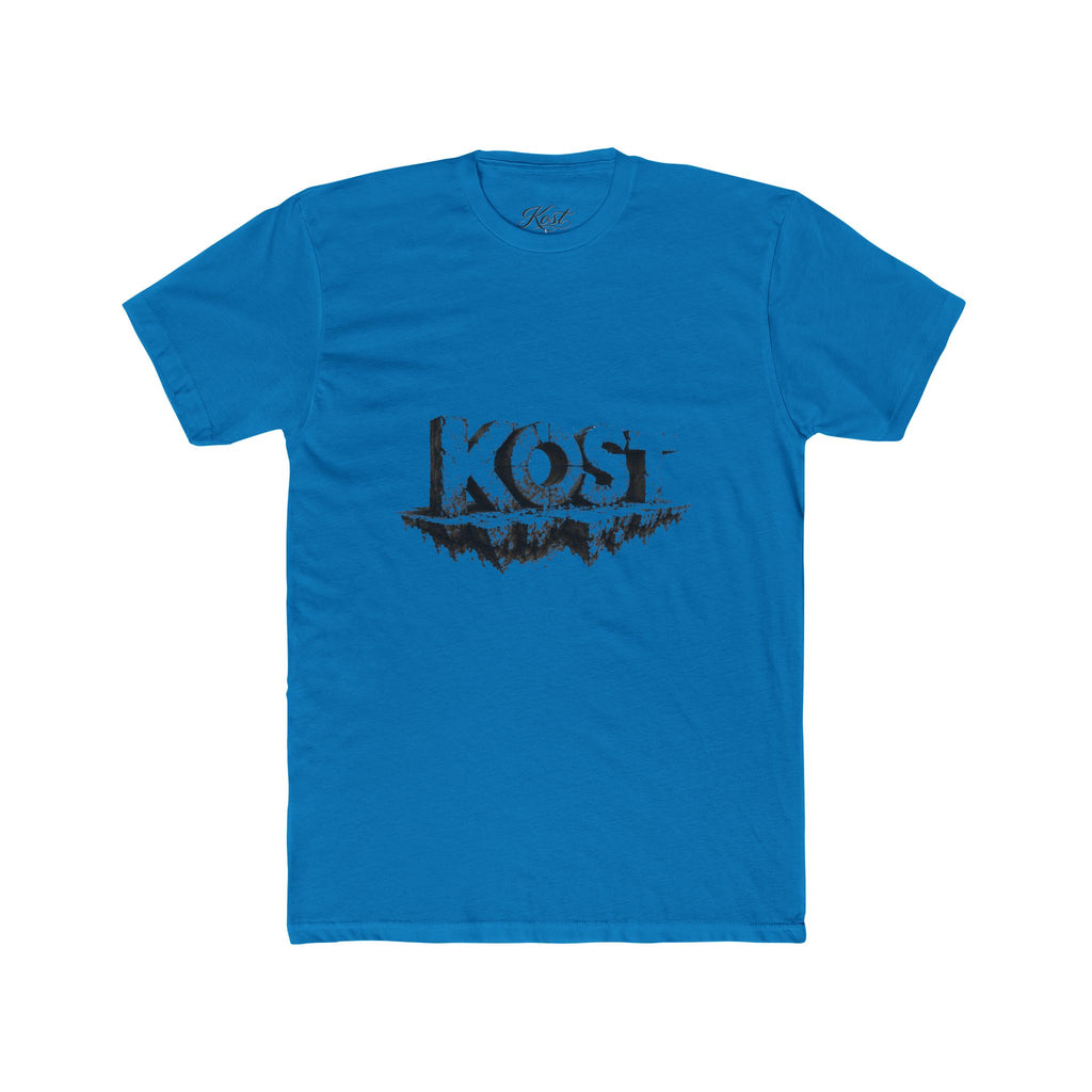 Kost Logo Tee — Grunge Black Graphic Cotton T-Shirt