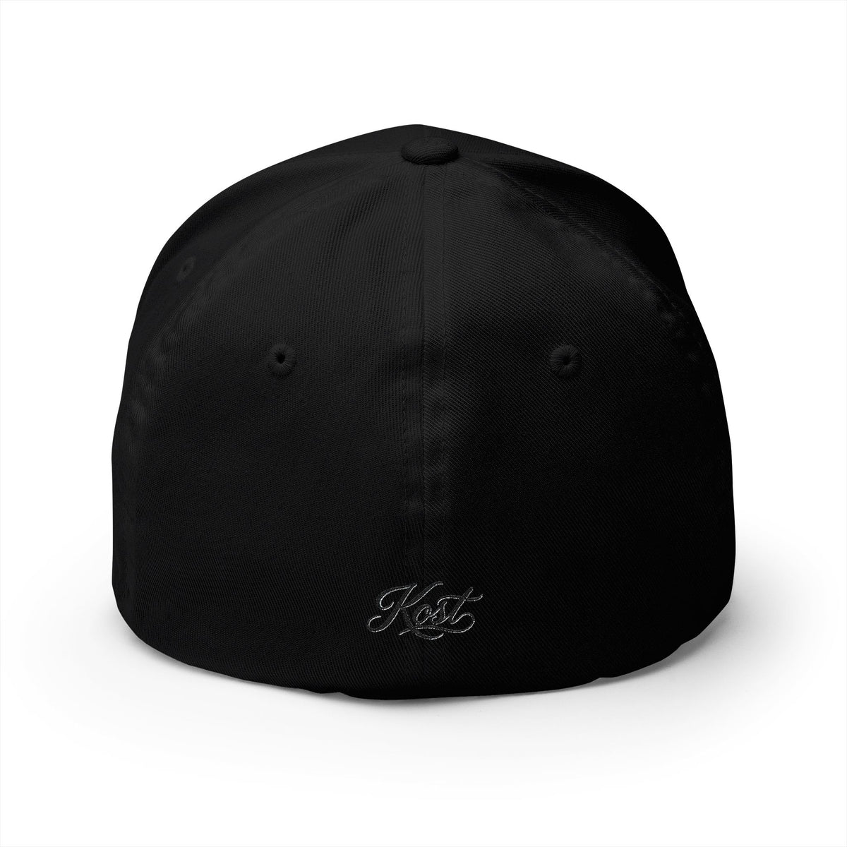 Embroidered 'Kost' Baroque Gold Logo Cap — Structured Closed-Back Hat