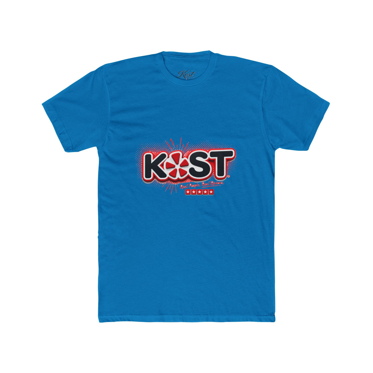 Kast Logo Tee — Retro Burst Graphic Crewneck
