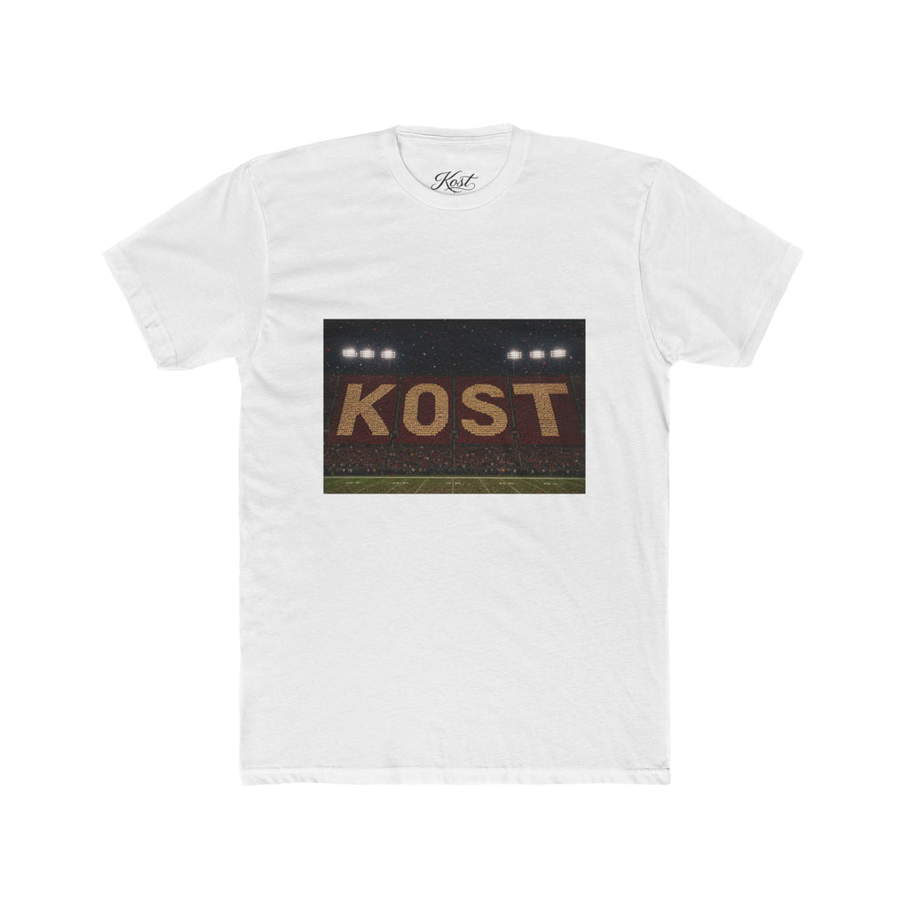 KOST Stadium Lights Graphic Tee — Vintage Sports Field Logo T-Shirt