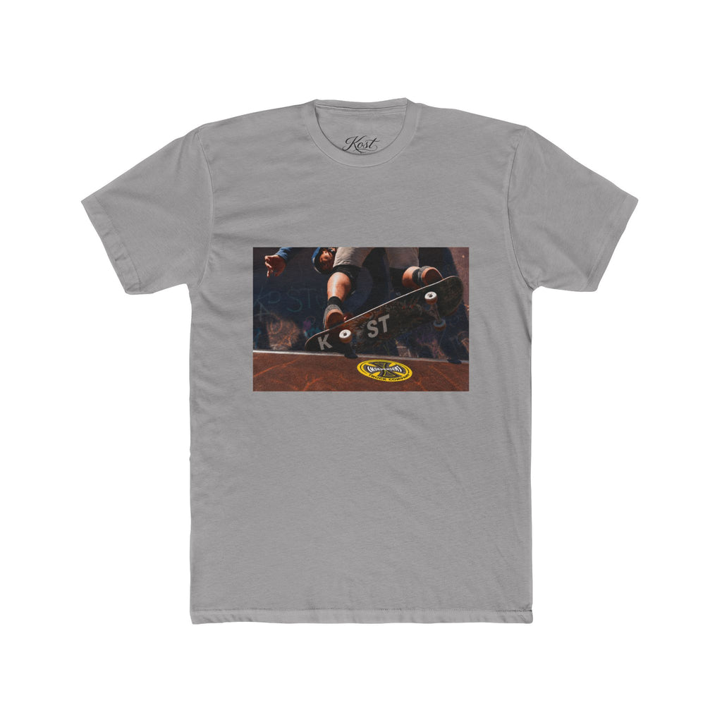 Skate Trick Photo Tee — Vintage Skateboard Crew Shirt