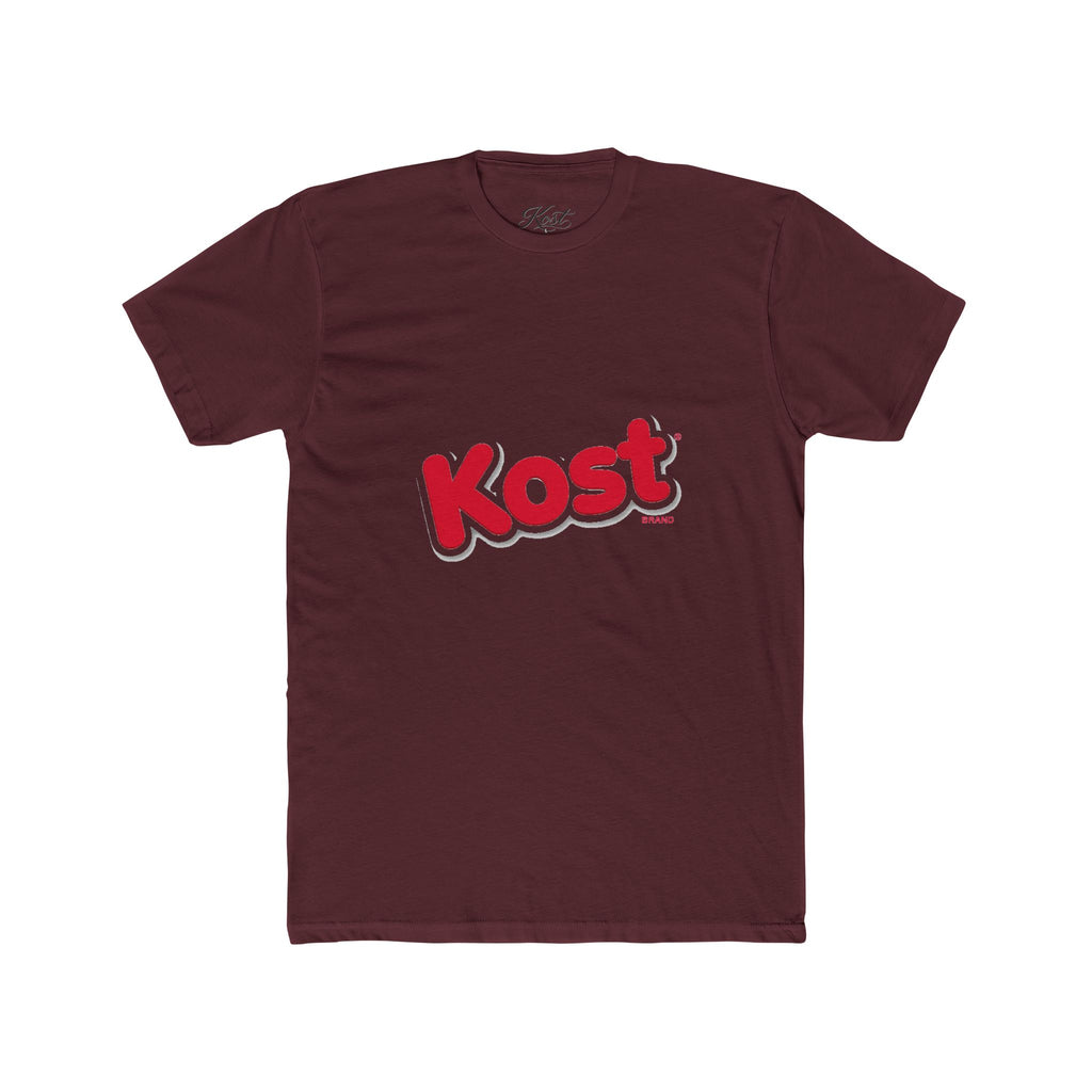 Kost Logo Tee — Retro Red Graphic T-Shirt