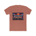 KOST Retro Sunset Tee — 80s Vaporwave Beach Graphic T-Shirt