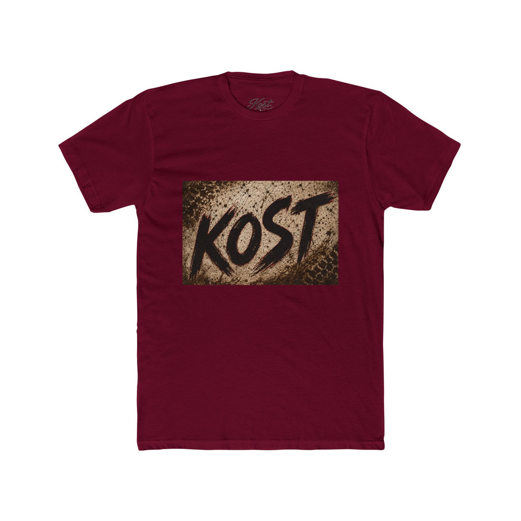 KOST Graphic T-Shirt – Vintage Brown Logo Tee