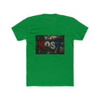 KOST Vintage Band Tee — Distressed Red, White & Blue Music Graphic