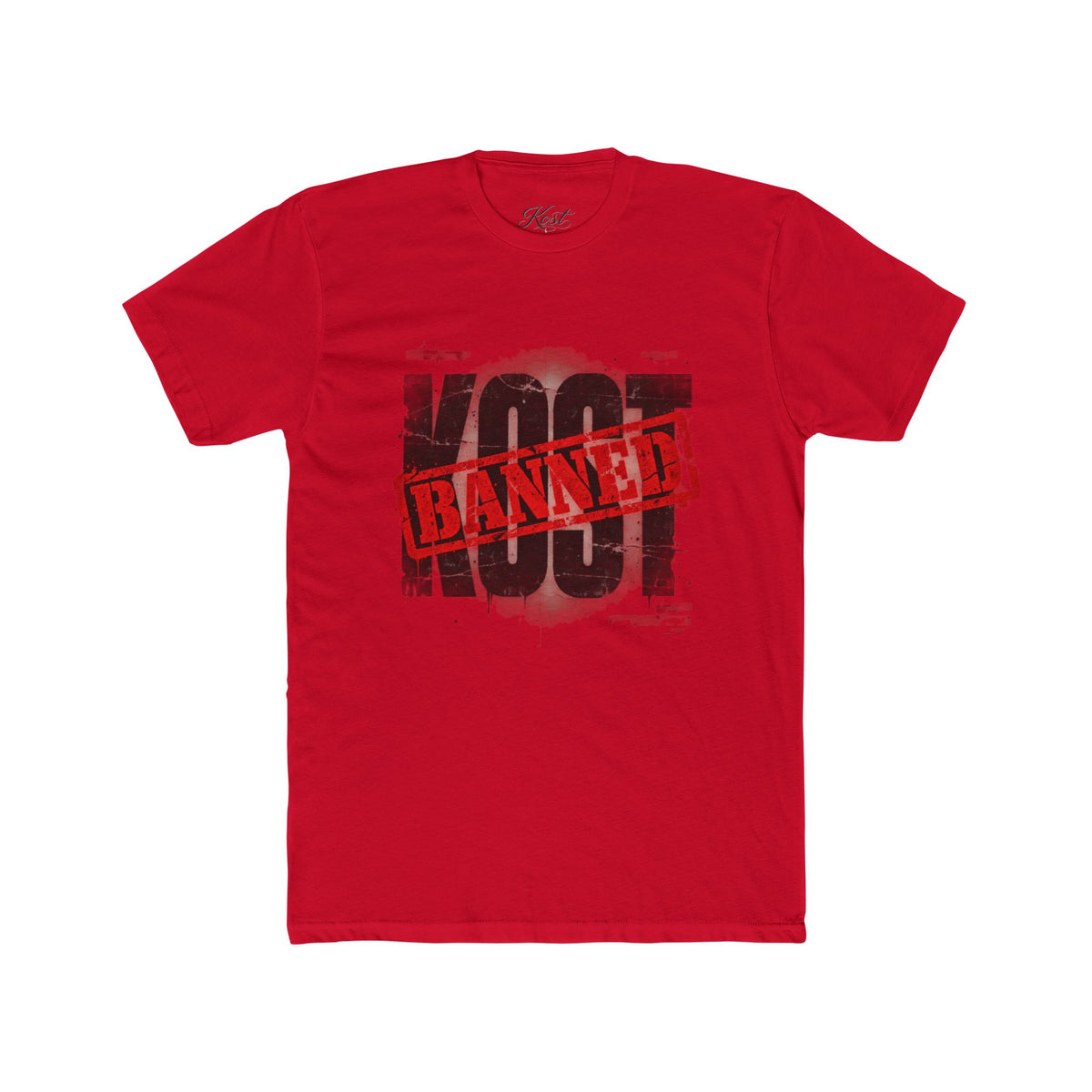 Banned Yoot Graphic Tee — Vintage Stamped Protest T-Shirt