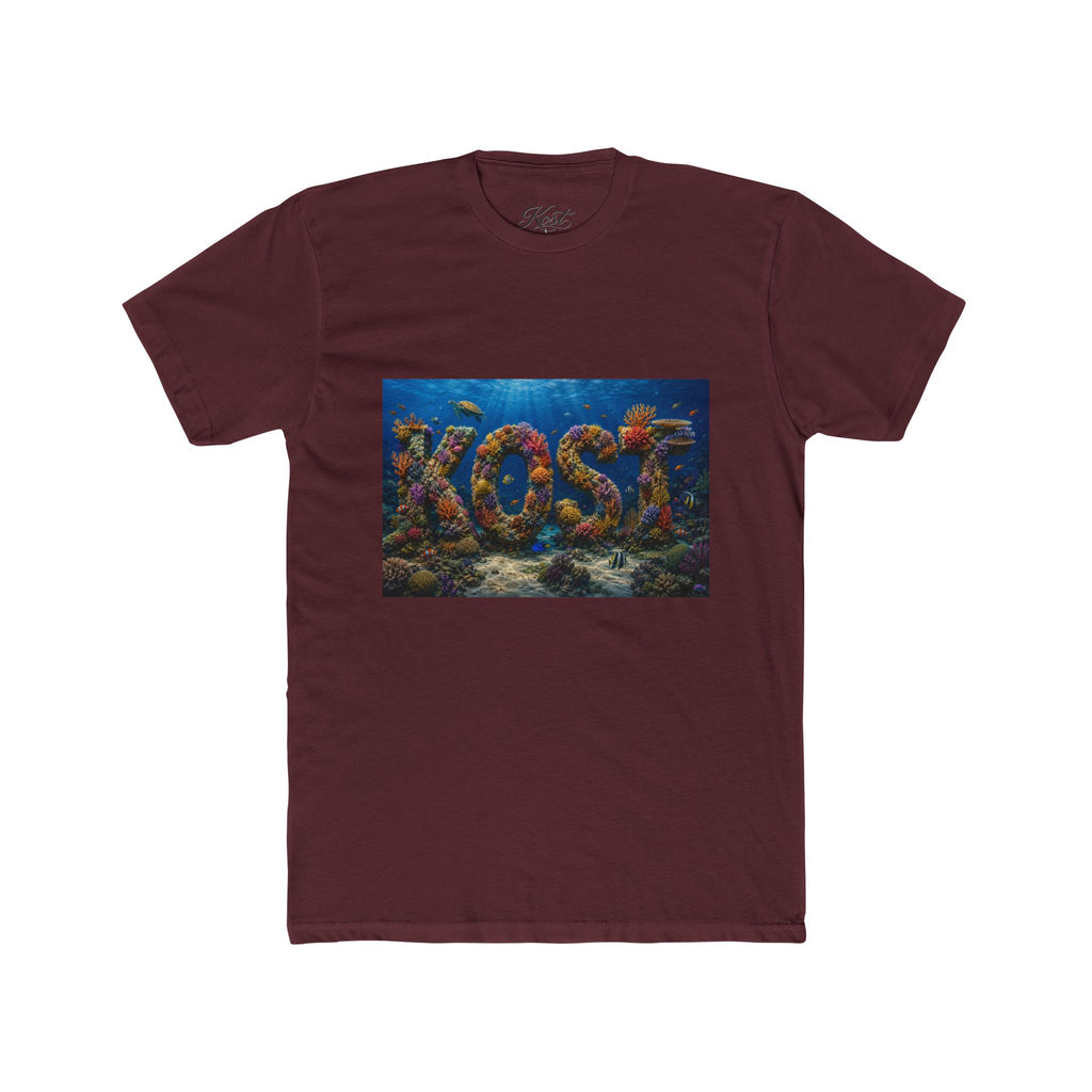 KOST Coral Reef Graphic Tee — Ocean Fish Typography Shirt