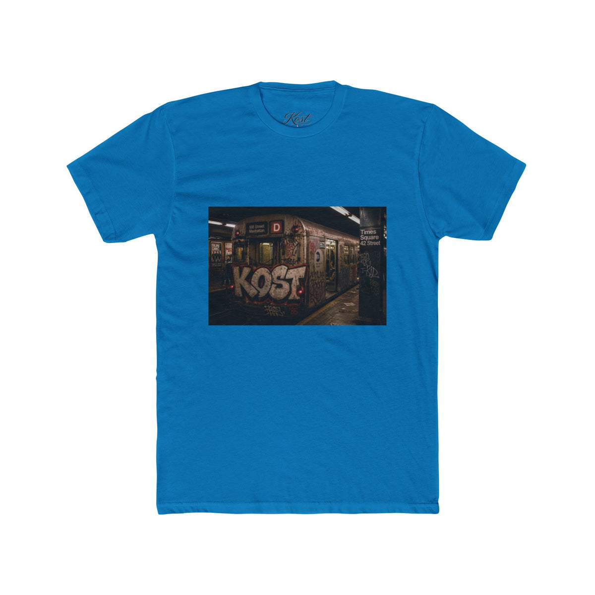 KOST Subway Graffiti Tee — Urban Streetwear Graphic T-Shirt