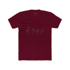 ASL Love Line Art Tee — "LOVE" Fingerspelling Cotton T‑Shirt