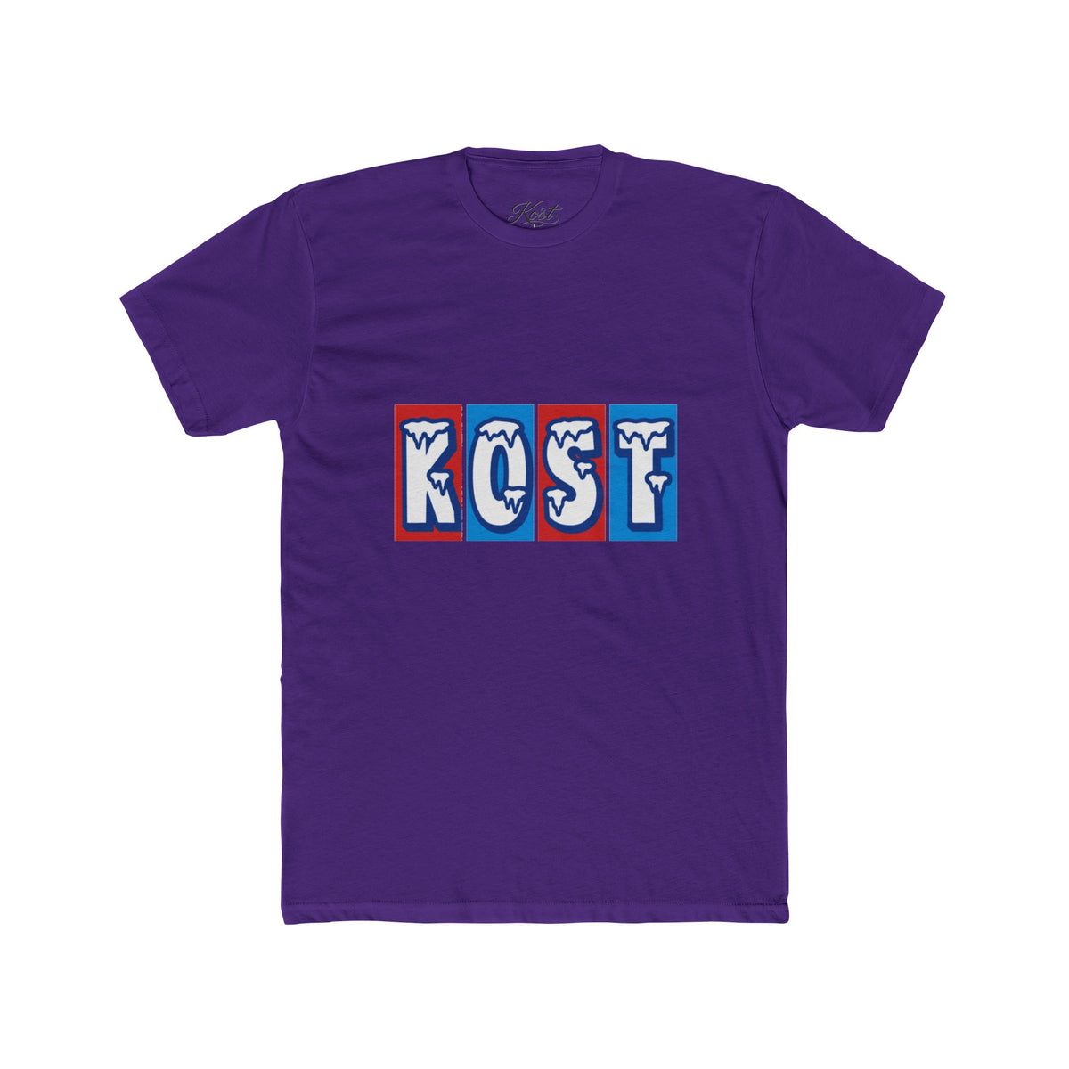 Crew Tee — 'LOST' Retro Block Letter Graphic T-Shirt