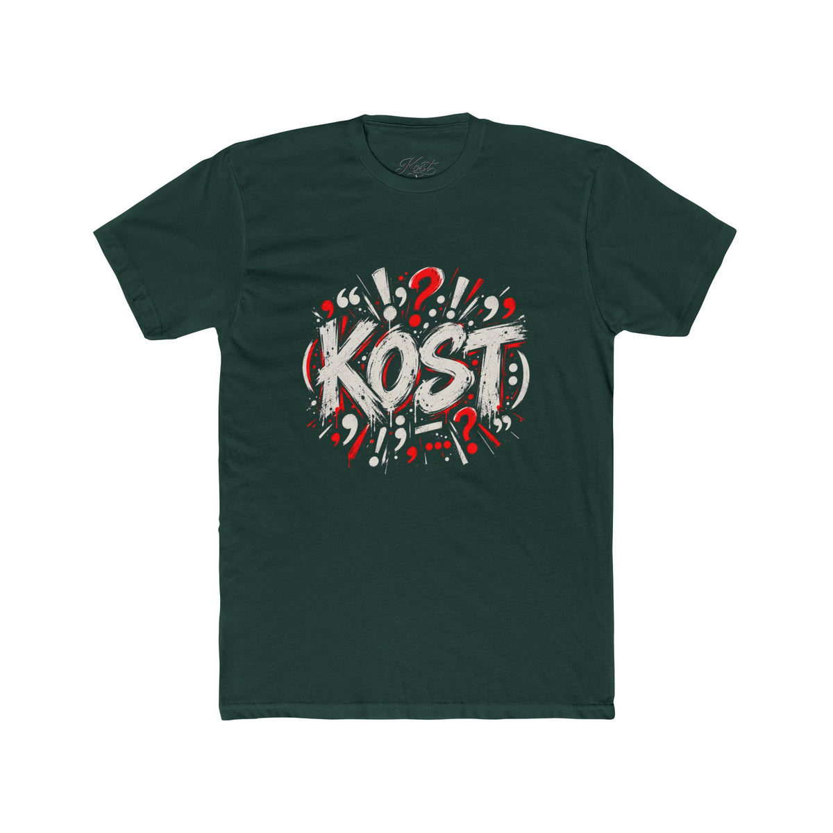 KOST? Graphic T-Shirt – Quirky Question Mark Design