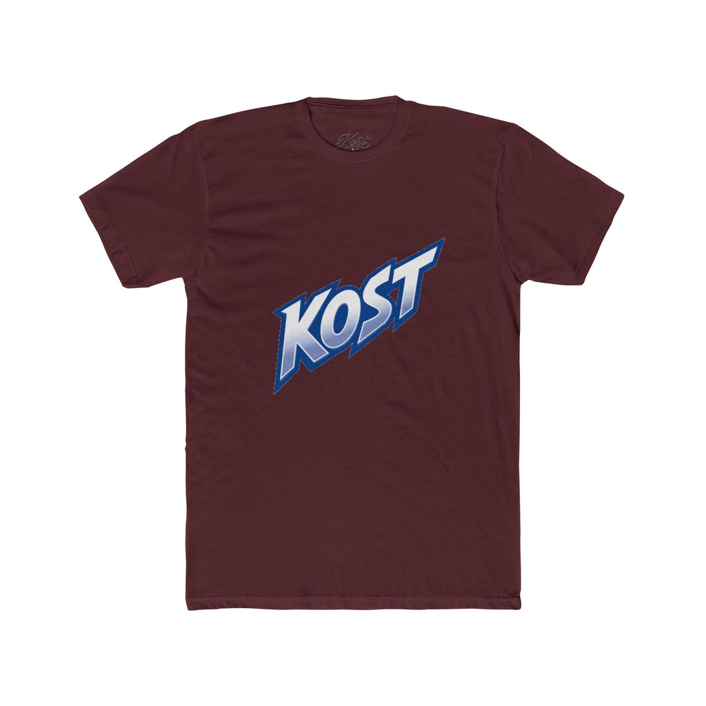 KOST Logo T‑Shirt — Retro Blue Athletic Graphic Tee