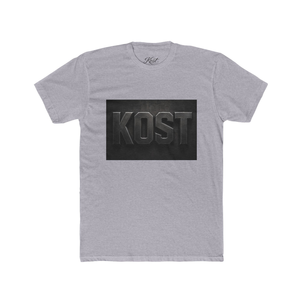 KOST Black Embossed Logo Tee