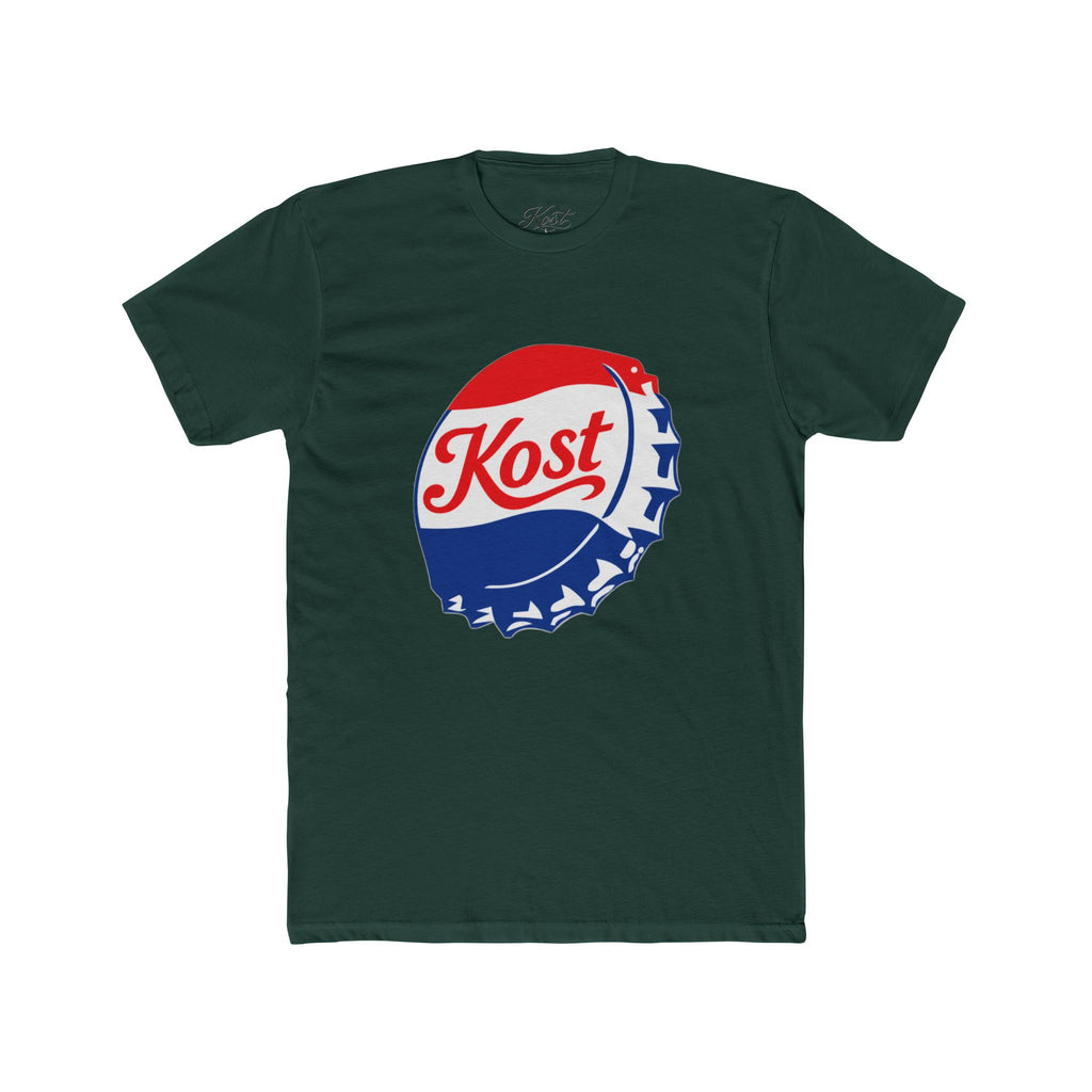 Retro 'Kost' Bottle Cap Tee - Vintage Soda Logo T-Shirt