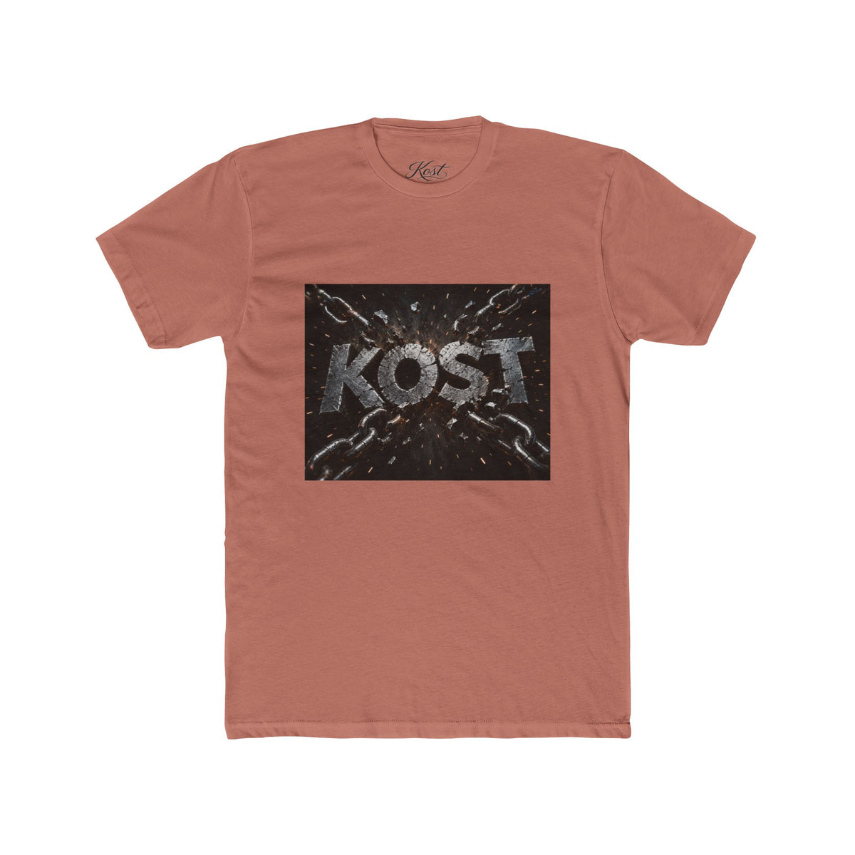 KOST Graphic T-Shirt – Distressed Rock-Inspired Cotton Tee