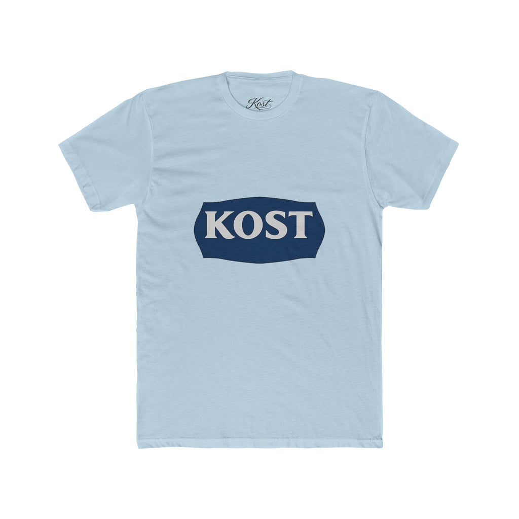 KOST Logo Tee — Vintage Navy Badge Graphic T-Shirt