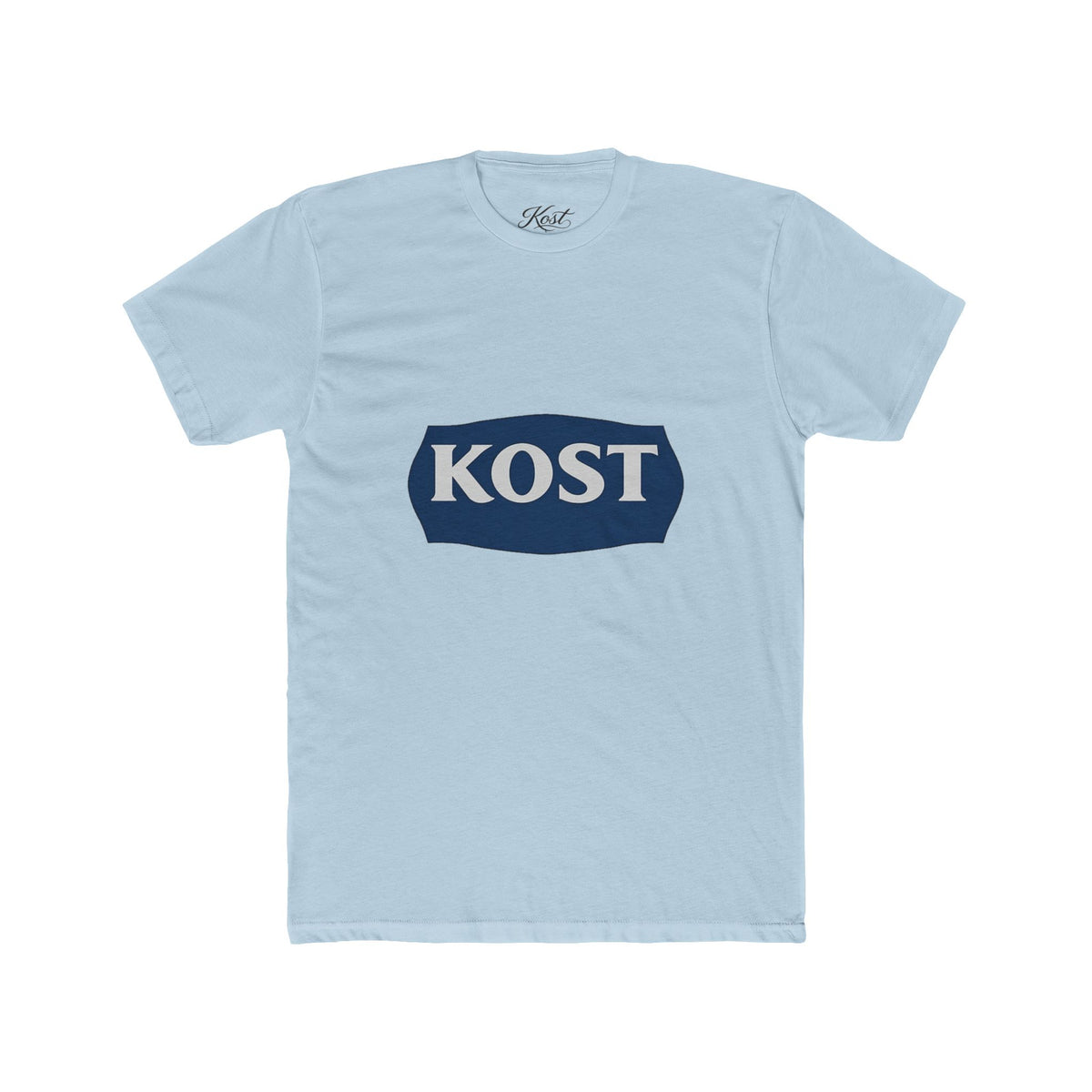 KOST Logo Tee — Vintage Navy Badge Graphic T-Shirt
