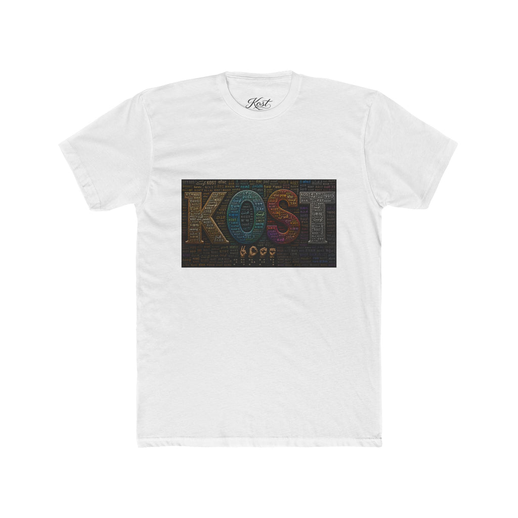KOST Retro Block Logo Tee — Vintage-Style Graphic Cotton T-Shirt